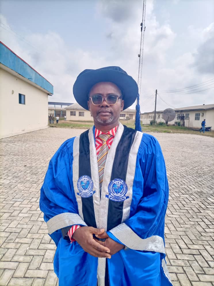 SDU Gown Campus Portrait Medium Shot