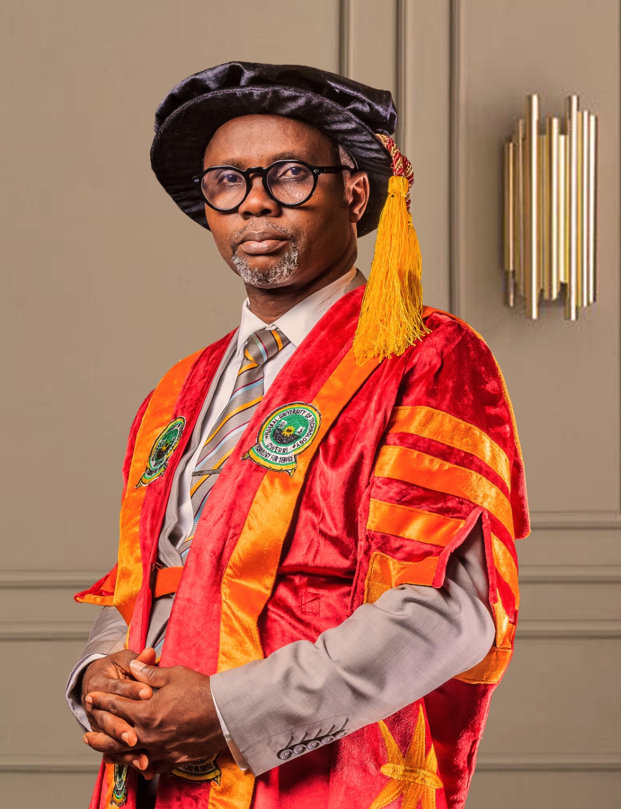 FUTO Gown Portrait Grey Background